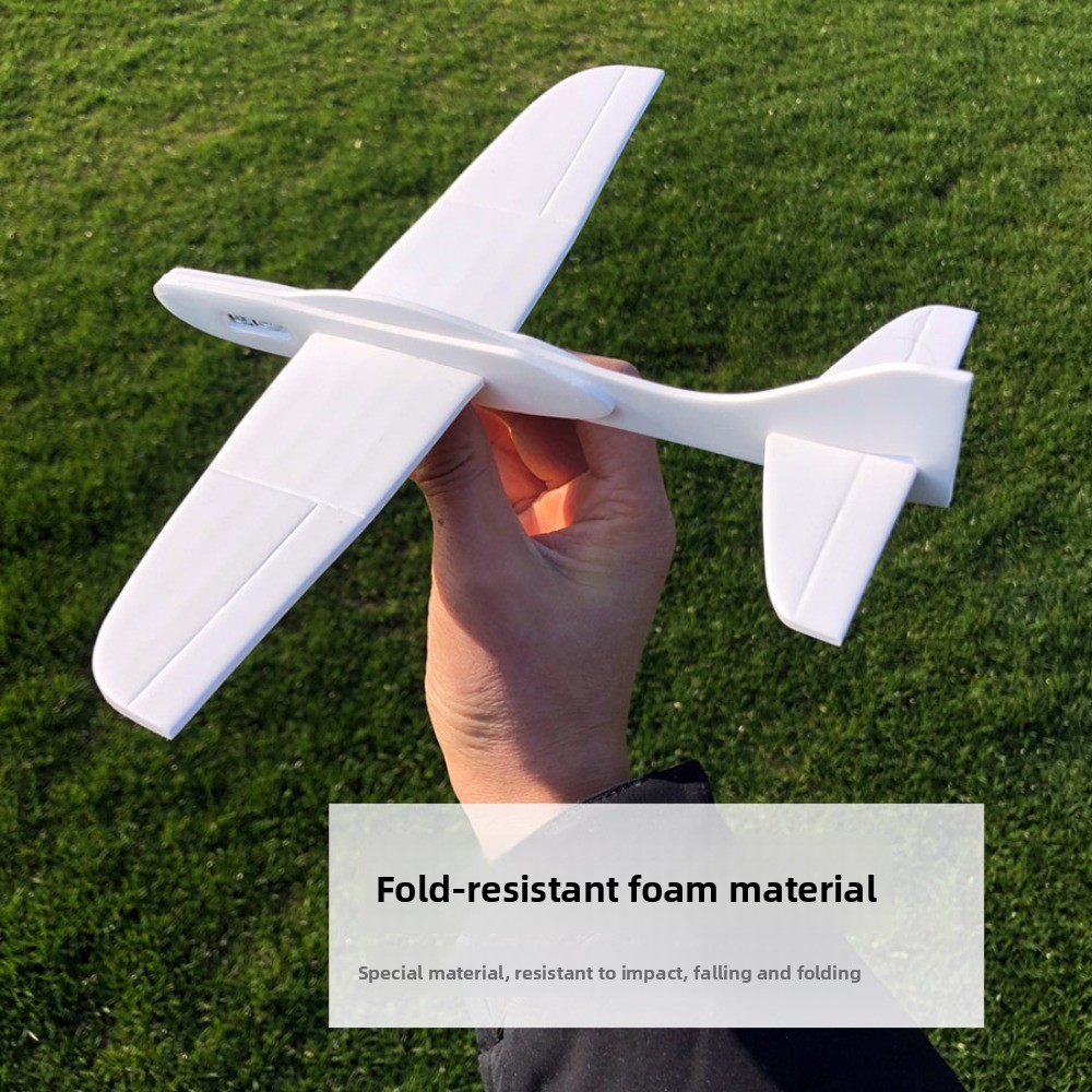Model Airplane Plastic - Lightweight Airplane Glider Model White Blank
