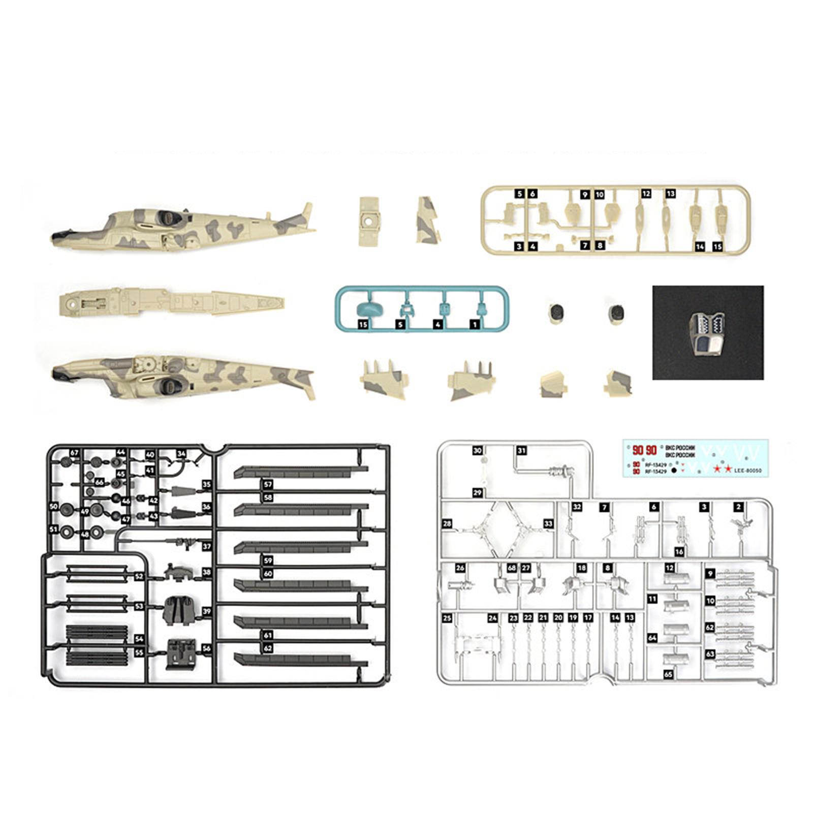 Model Airplane Plastic - 1/72 Scale Aircraft Model Prefabricated Plastic