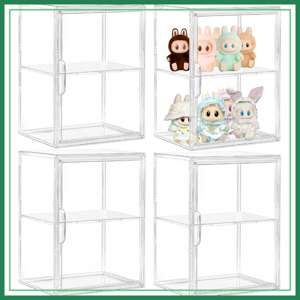 Display Case Acrylic - 2 Layer Acrylic Display Case for