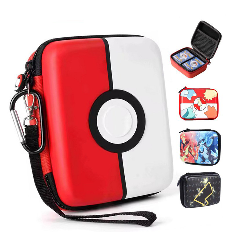 Pokemon Binder Card - Hard-Shell Storage Box Carrying Case For