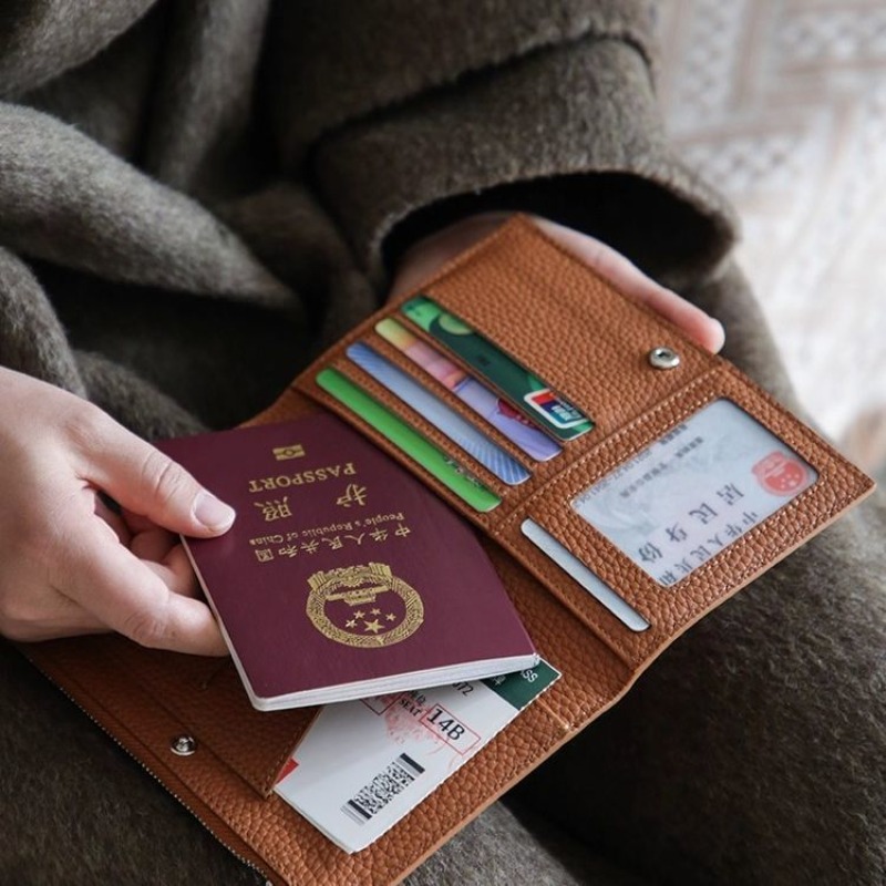 Leather Passport Holder Covers - مراجعة Card Top Loader وسعره