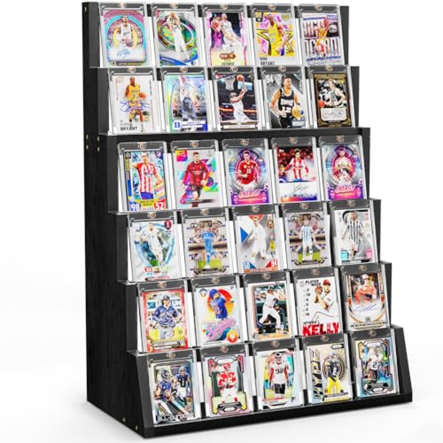 Card Display Stand 6-Tier Trad - مراجعة Graded Card Display وسعره
