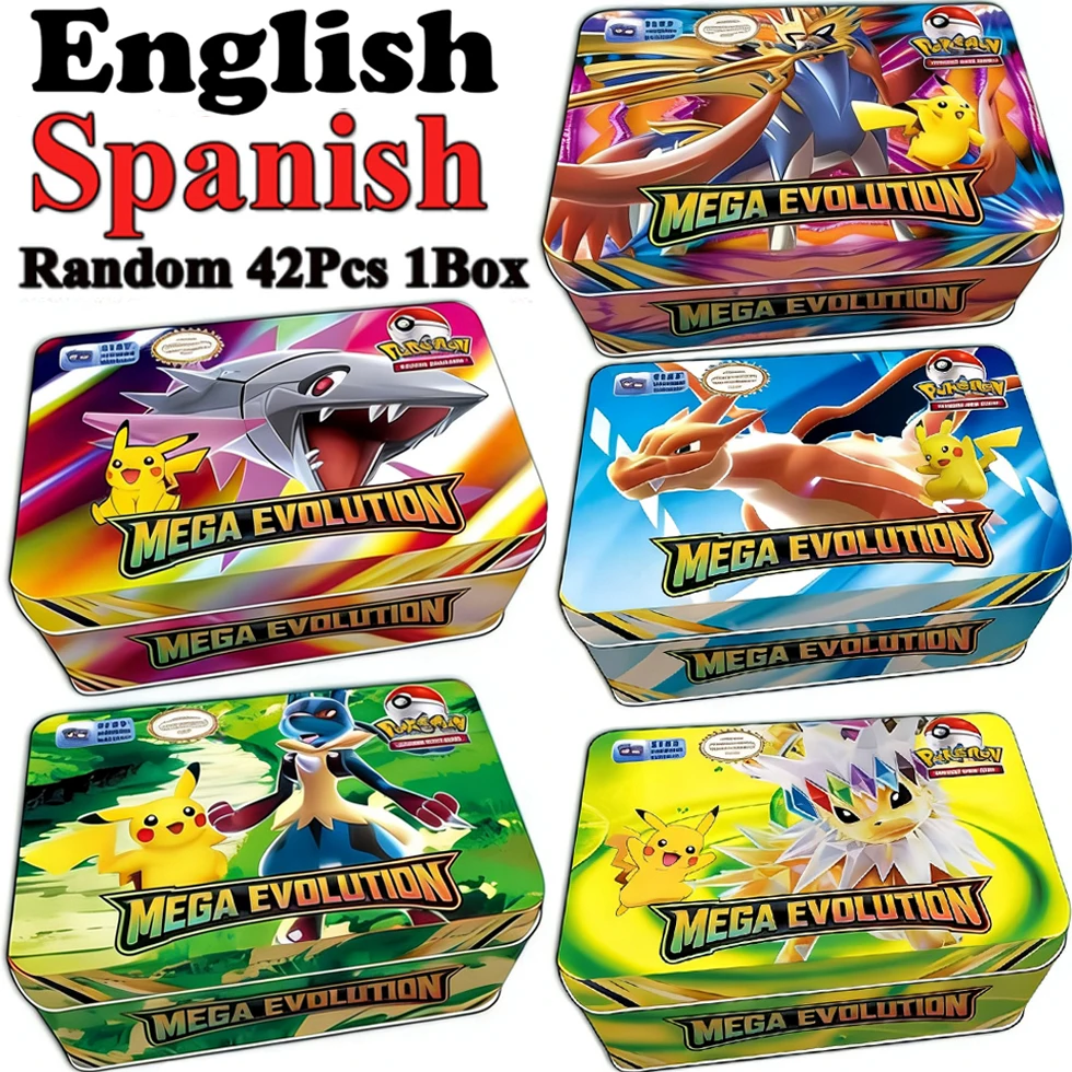 42pcs MEGA EVOLUTION Pokemon C - مراجعة Pokemon Binder Card وسعره