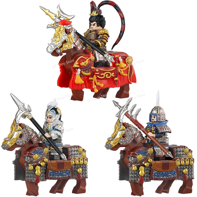MOC Zhao Yun Lv Bu Soldiers Wa - مراجعة Lego Minifigure Holder وسعره