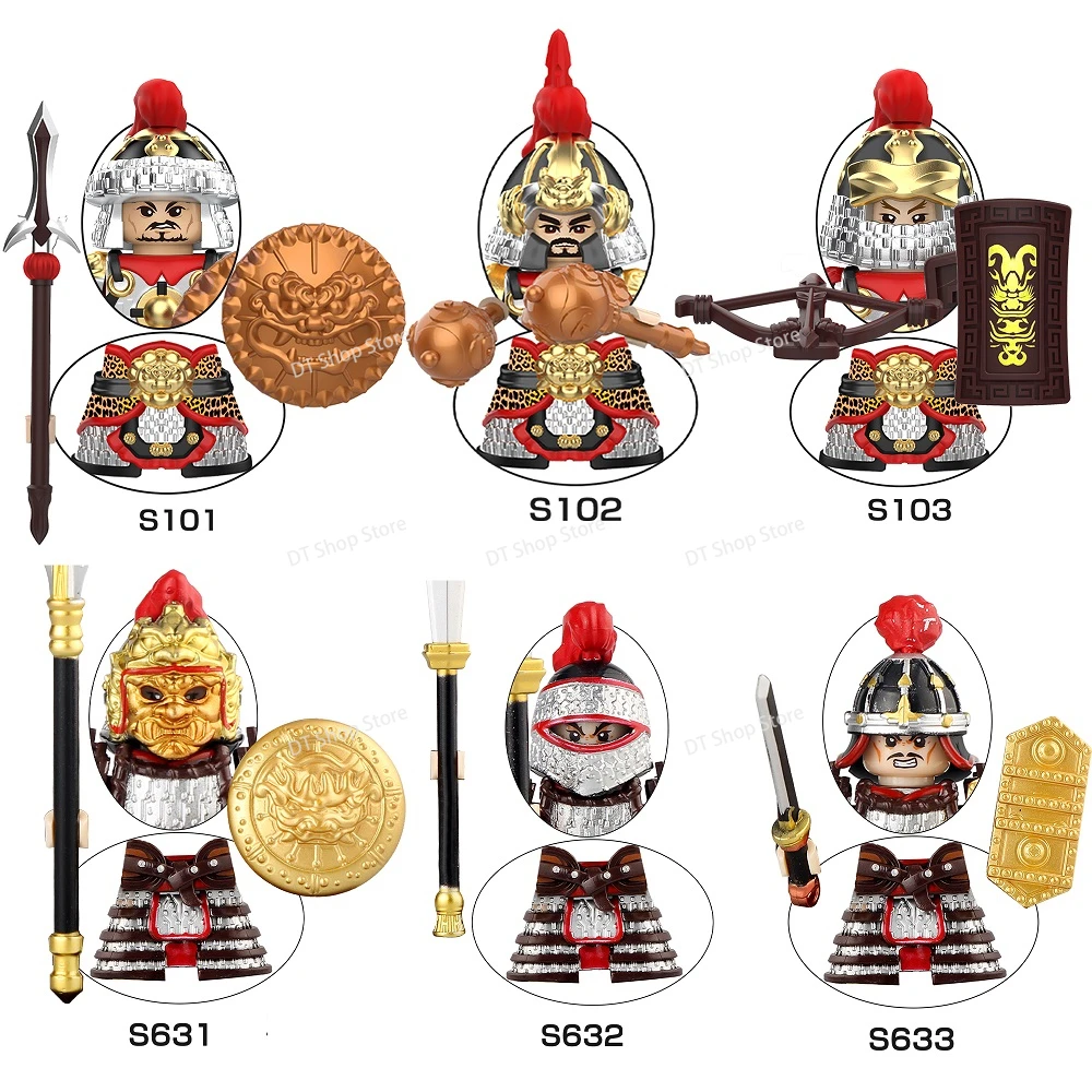 MOC Zhao Yun Lv Bu Soldiers Wa - مراجعة Lego Minifigure Holder وسعره