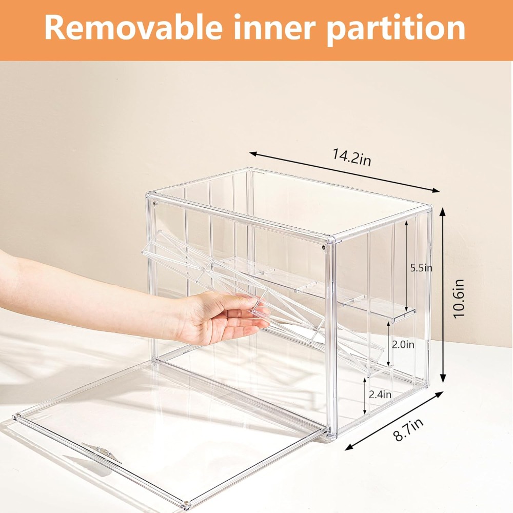 3 Tier Acrylic Display Case fo - مراجعة Display Case Acrylic وسعره