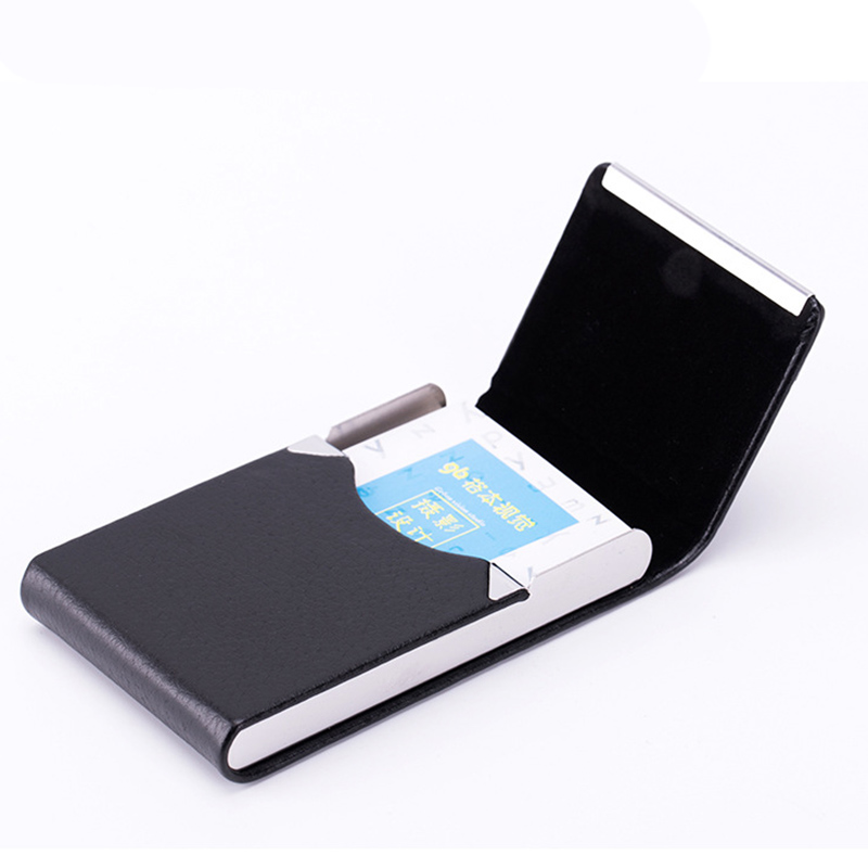 1 PC Business Card Holder Case - مراجعة Card Top Loader وسعره