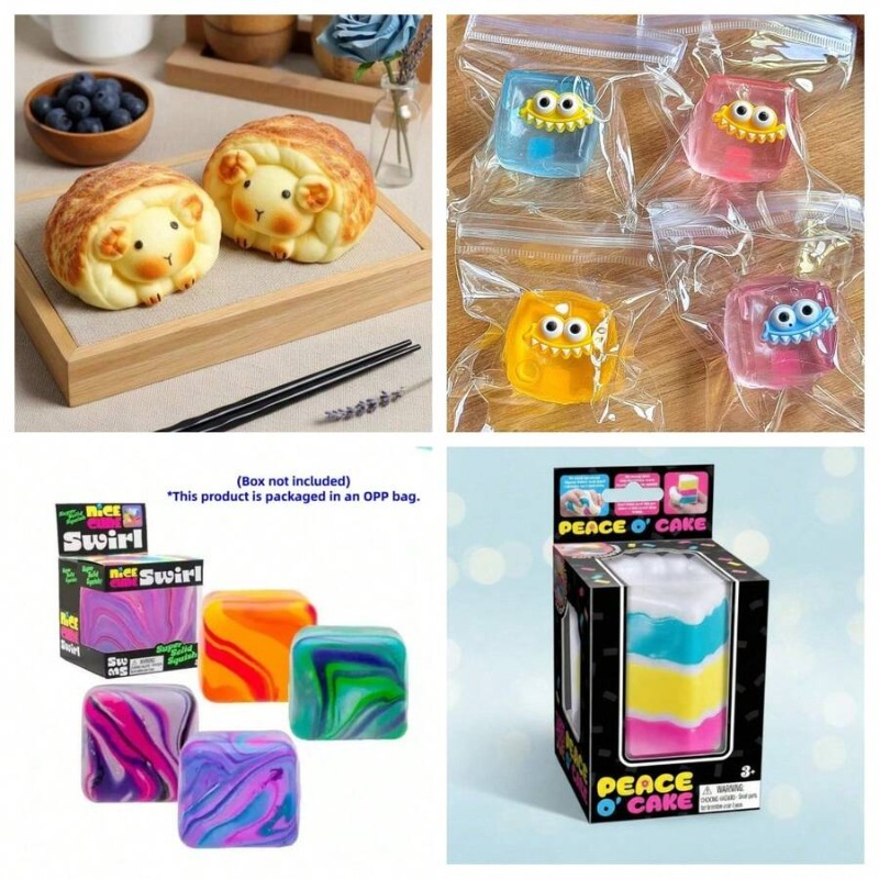 Mystery Blind Box Squishy Toy  - مراجعة Mystery Box Blind Bag وسعره
