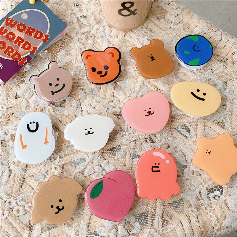 Cute Cartoon Bear Korean Foldi - مراجعة Pop Display Shelf وسعره