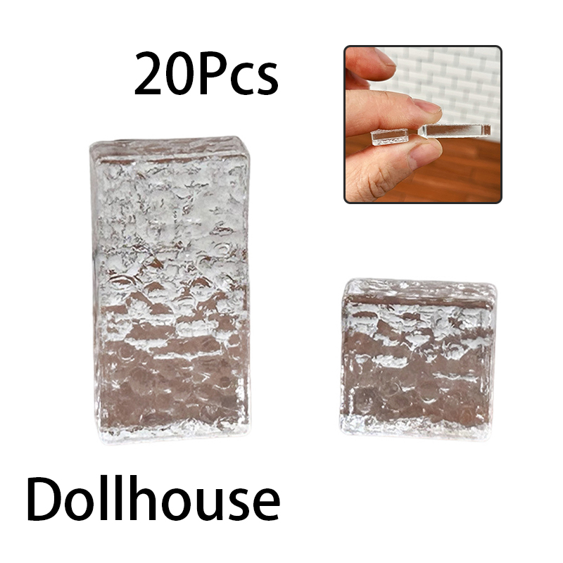 20Pcs Dollhouse Mini Crystal C - مراجعة Building Block Mini وسعره