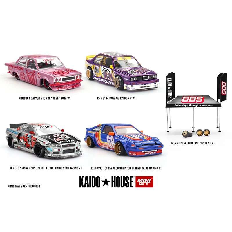 KHMG 194 1:64 BMW M3 Kaido KW  - مراجعة Die Cast Car 1 64 وسعره