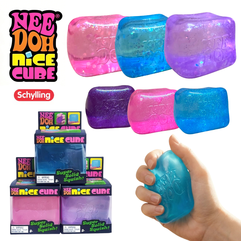 Schylling Nice Glitter Cube Se - مراجعة Fidget Cube Original وسعره