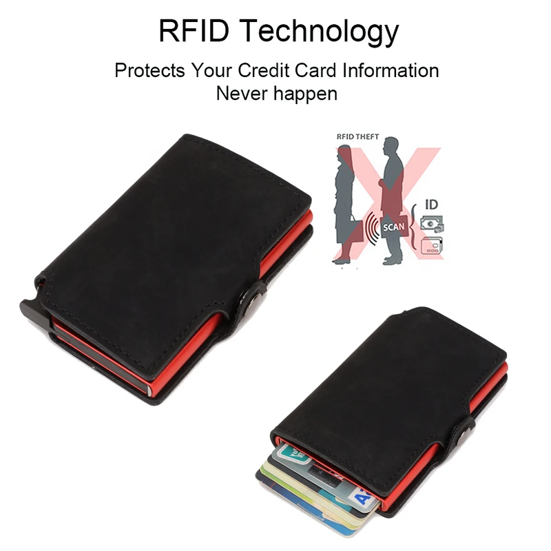 Slim Business Card Holder Men  - مراجعة Card Top Loader وسعره