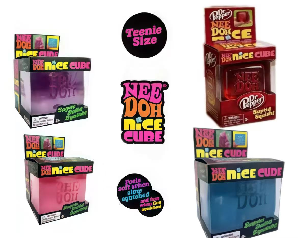 Dr Pepper x NeeDoh Nice Cube S - مراجعة Fidget Cube Original وسعره