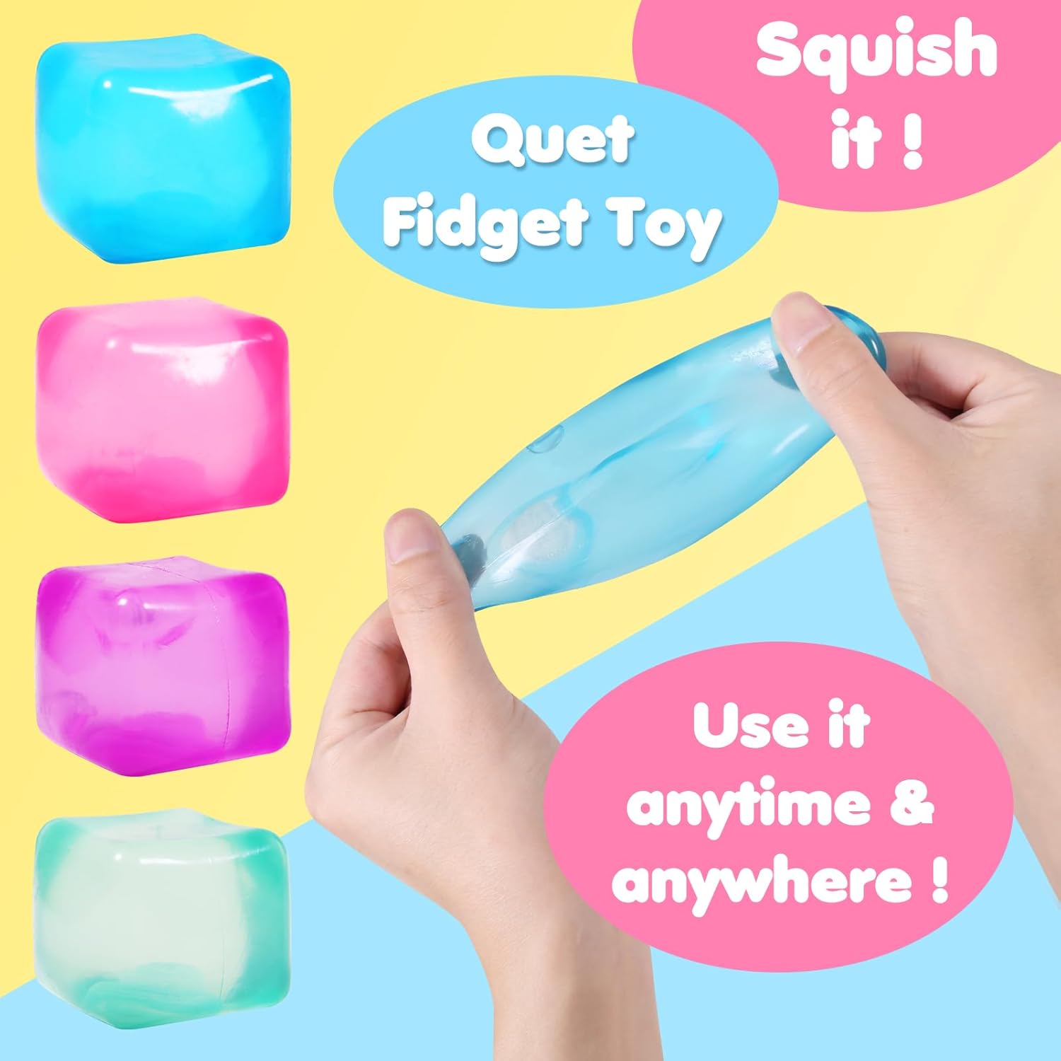 Stress Cube Squishy Stress Bal - مراجعة Fidget Cube Original وسعره