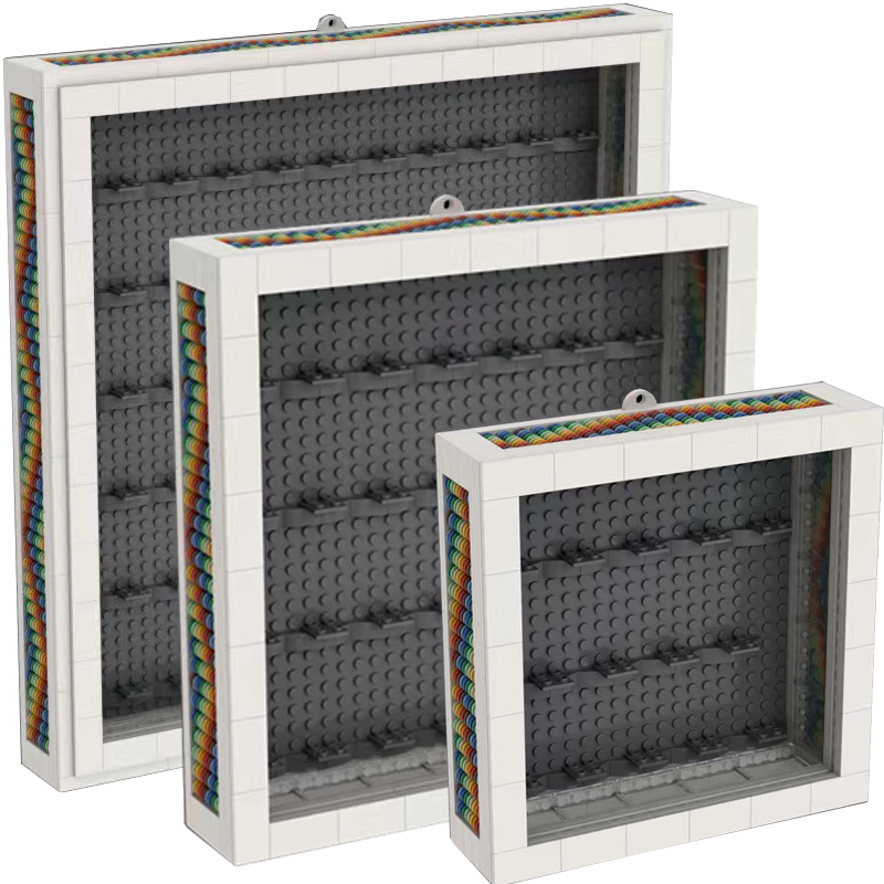 MOC Idea Figures Frame Stand B - مراجعة Lego Minifigure Holder وسعره