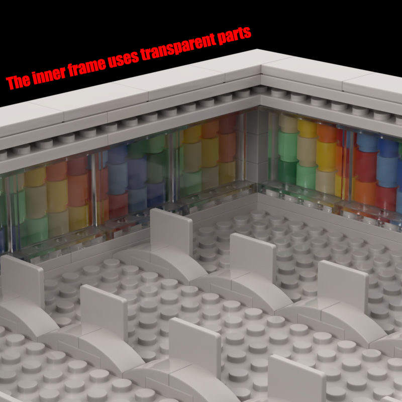 MOC Idea Figures Frame Stand B - مراجعة Lego Minifigure Holder وسعره