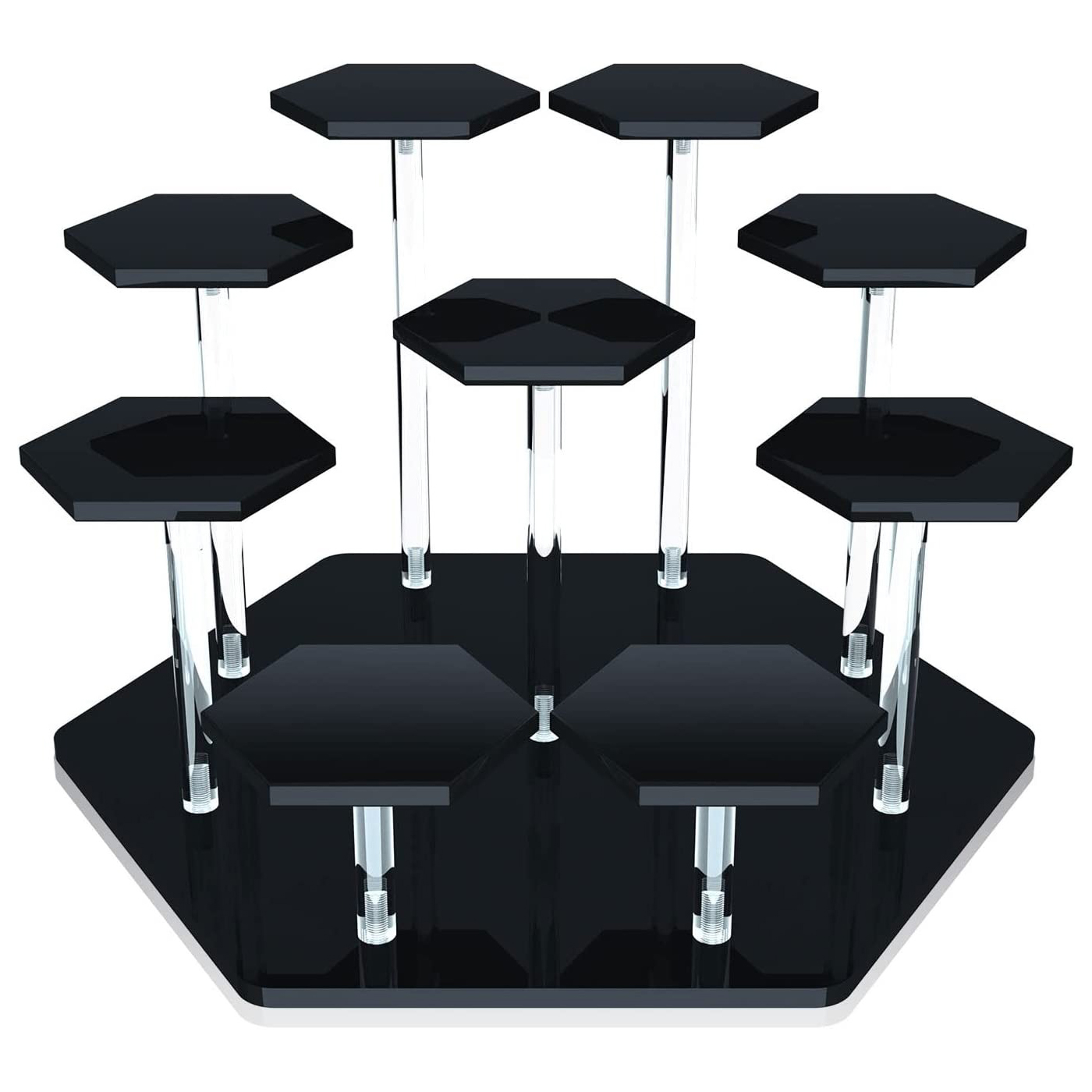 8/9 Tier Acrylic Display Stand - مراجعة Pop Display Shelf وسعره