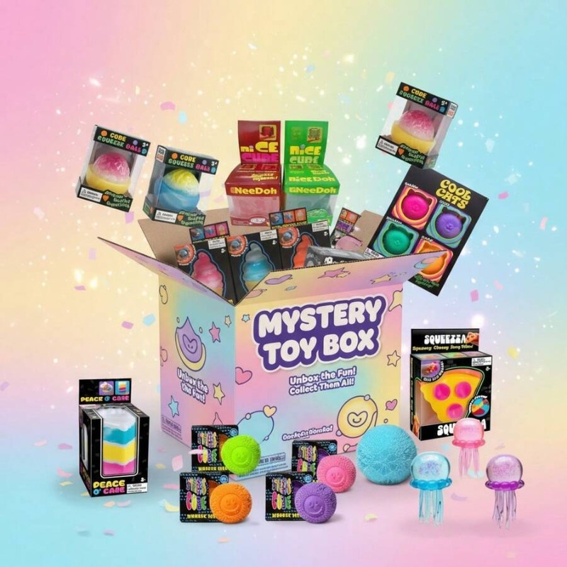 Cute Food & Ocean Squishy Blin - مراجعة Mystery Box Blind Bag وسعره