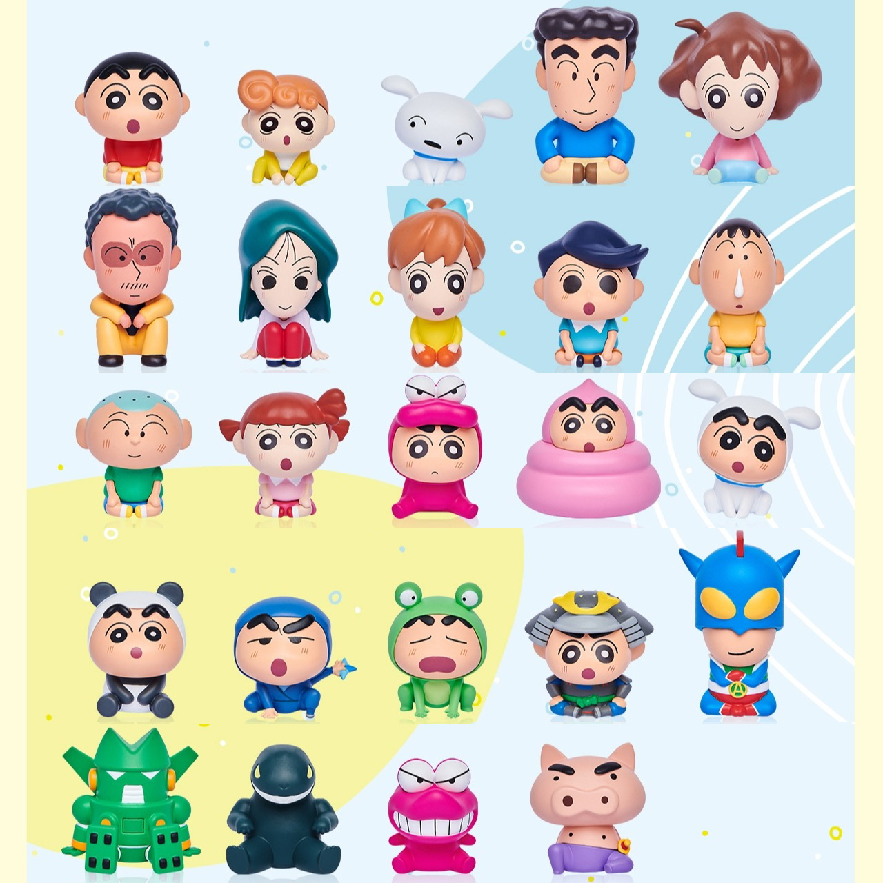 Shinnosuke Nohara Family Figur - مراجعة Capsule Toy Gashapon وسعره