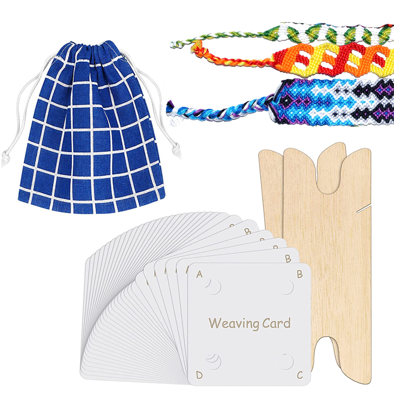 30 Pcs Weaving Cards Table DIY - مراجعة Graded Card Display وسعره