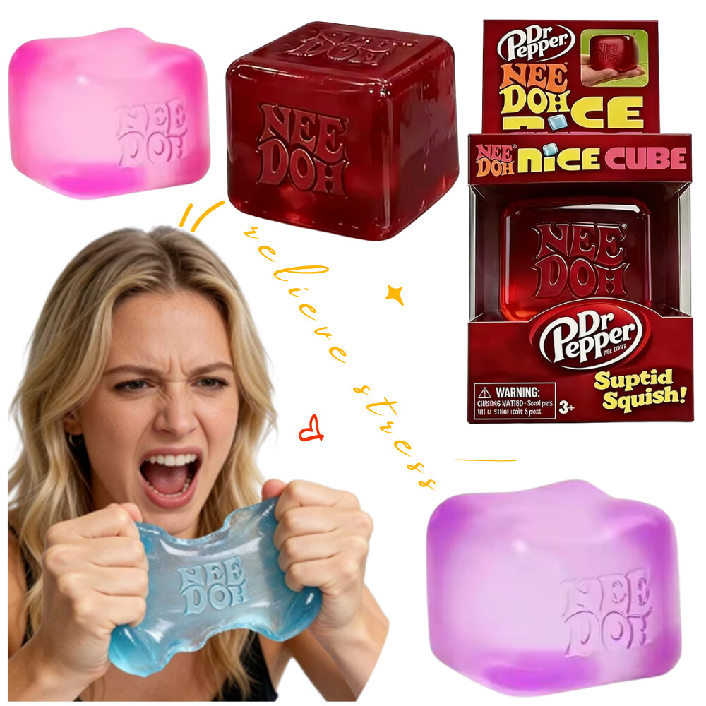 @New Schylling Needoh Nice Sen - مراجعة Fidget Cube Original وسعره