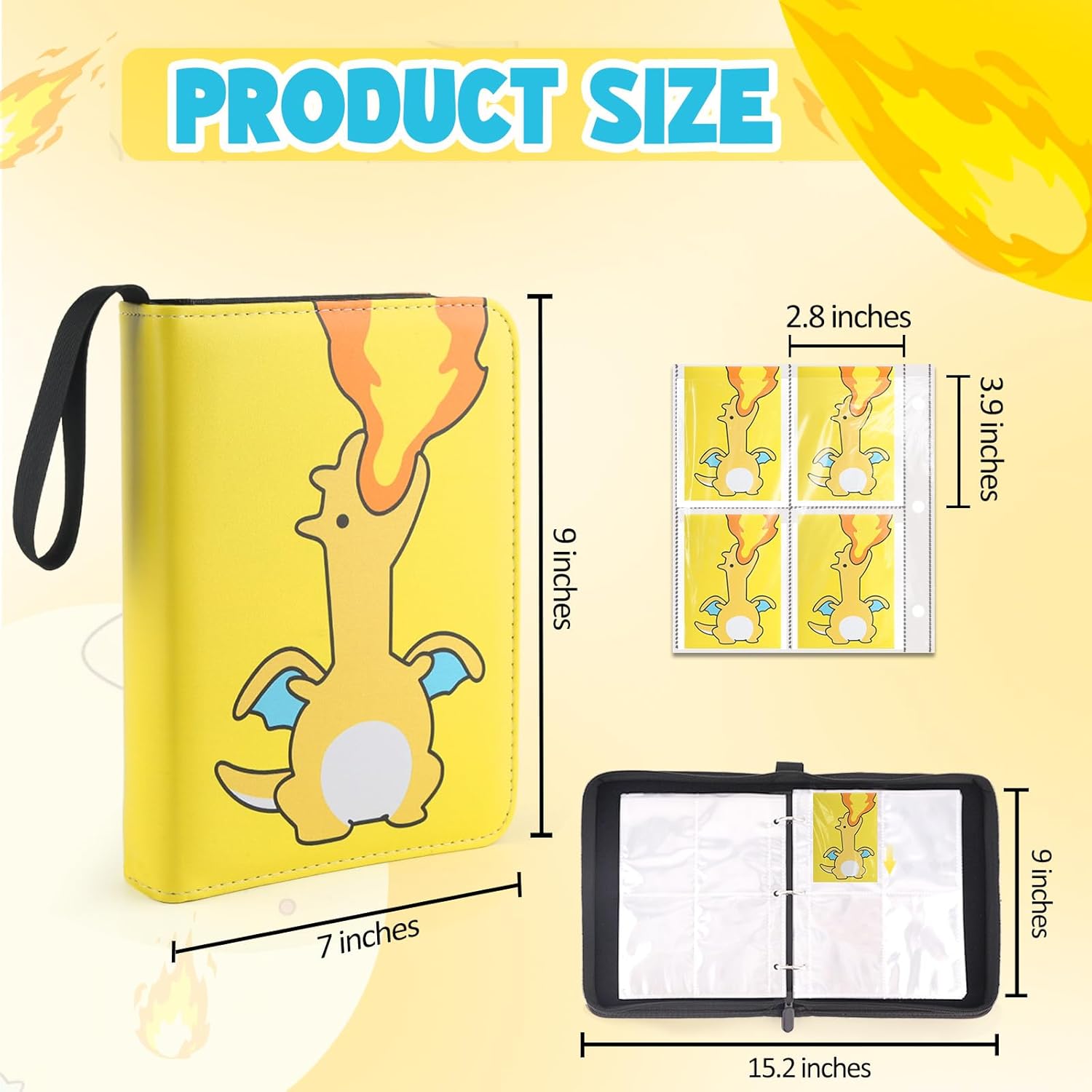 400 Pockets Trading Card Binde - مراجعة Trading Card Binder وسعره