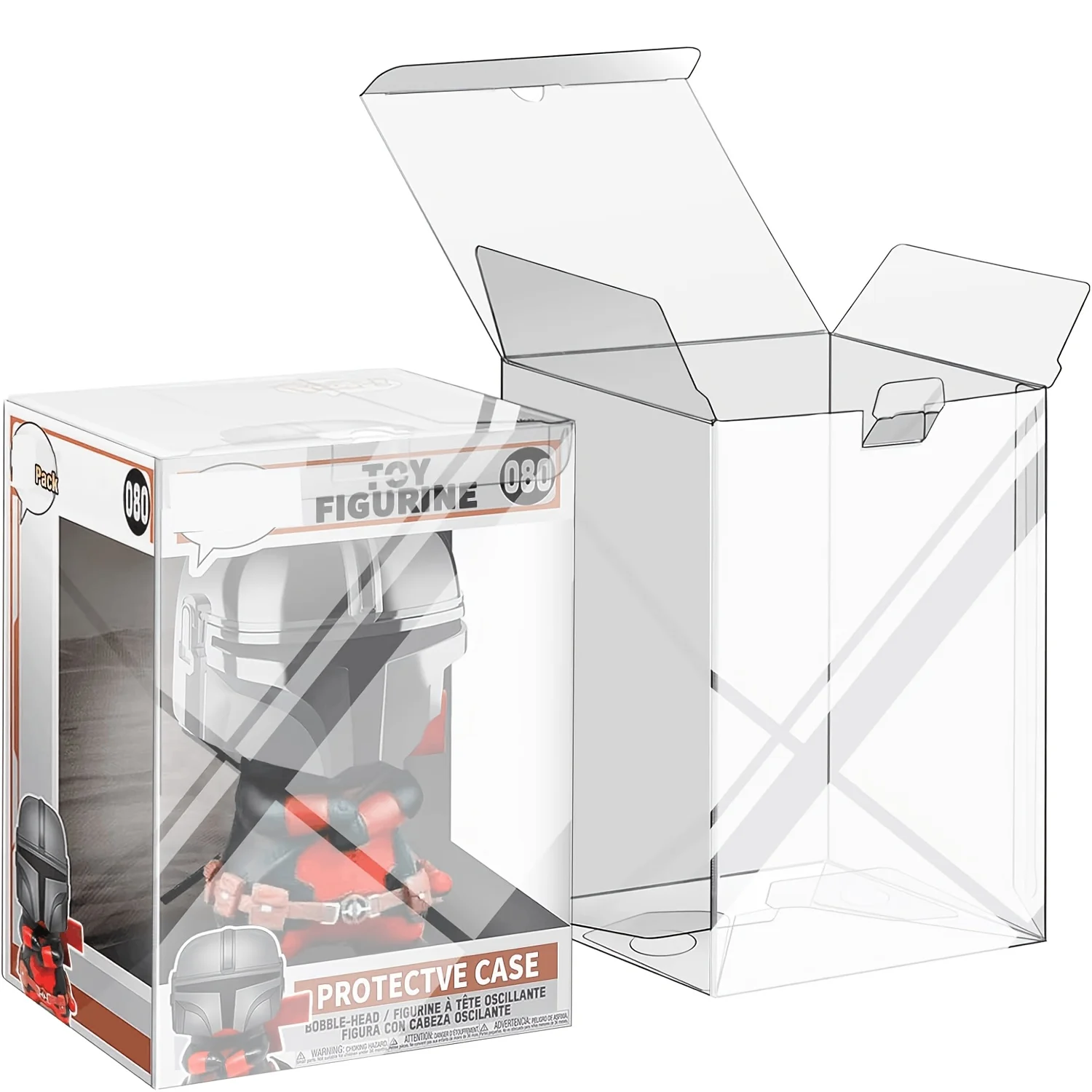 Clear Pop Display Case Compati - مراجعة Funko Pop Protector وسعره