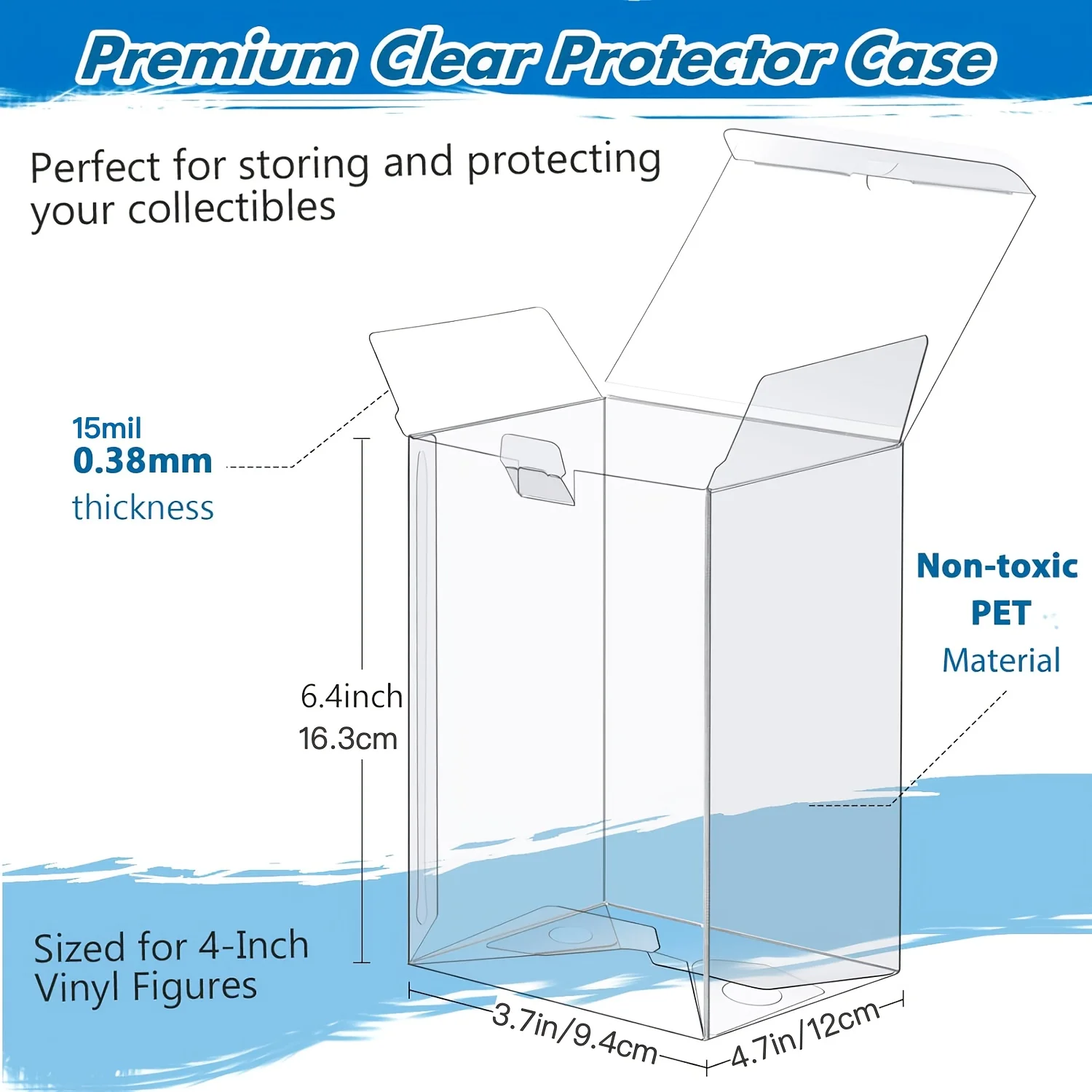 Clear Pop Display Case Compati - مراجعة Funko Pop Protector وسعره