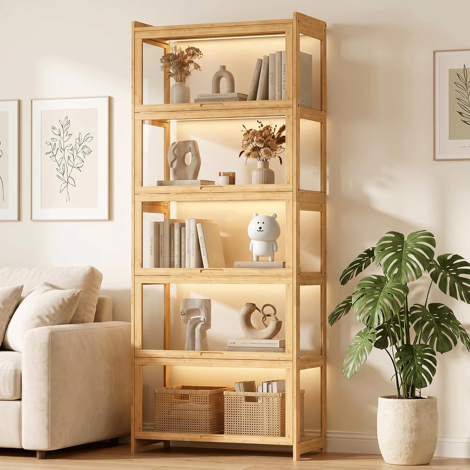 Display Cabinet with Acrylic D - مراجعة Display Case Acrylic وسعره