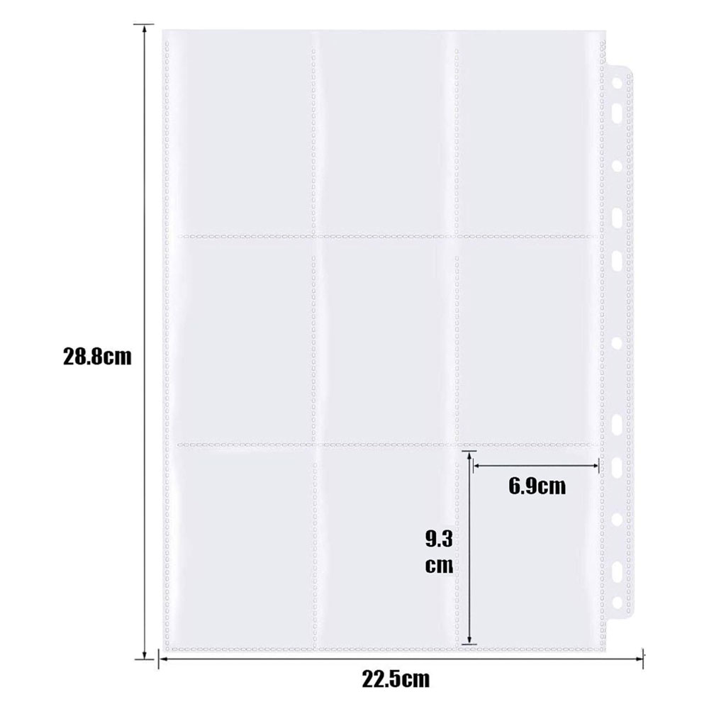90 pockets trading card sleeve - مراجعة Trading Card Binder وسعره