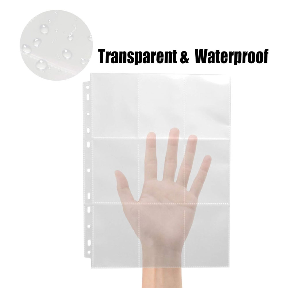 90 pockets trading card sleeve - مراجعة Trading Card Binder وسعره