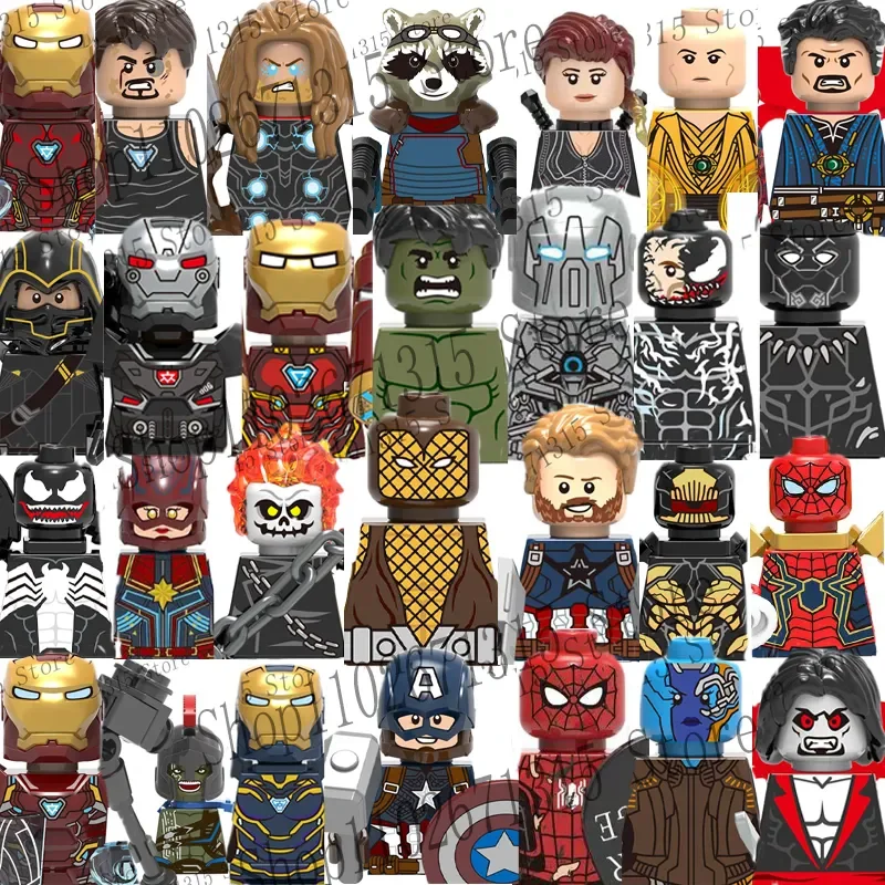 Marvel Avengers Superhero Buil - مراجعة Lego Minifigure Holder وسعره