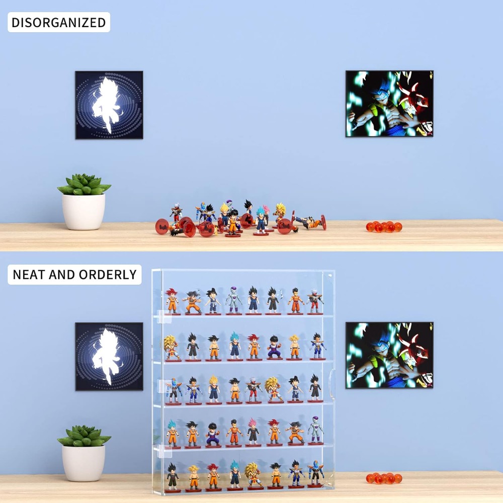 5-Tier Acrylic Display Case fo - مراجعة Display Case Acrylic وسعره