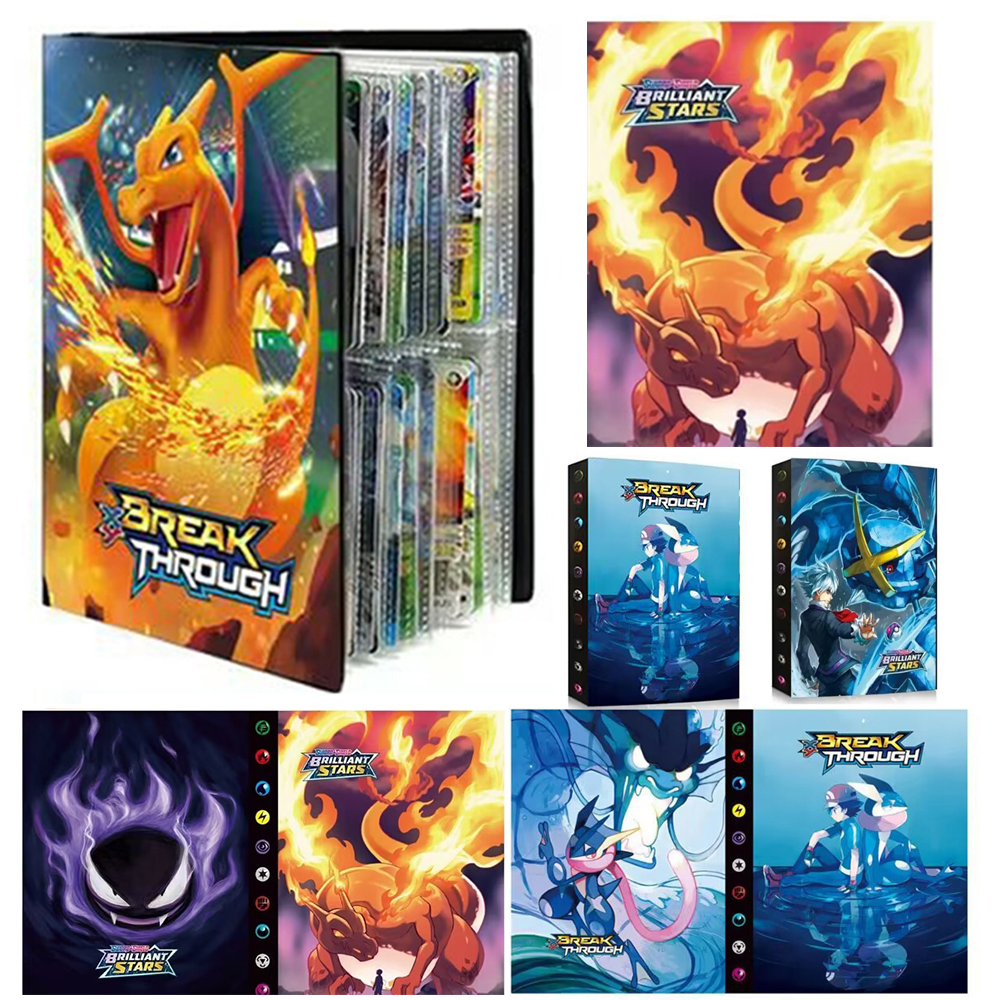 HOT 240PCS Pok é mon Cards Alb - مراجعة Pokemon Binder Card وسعره