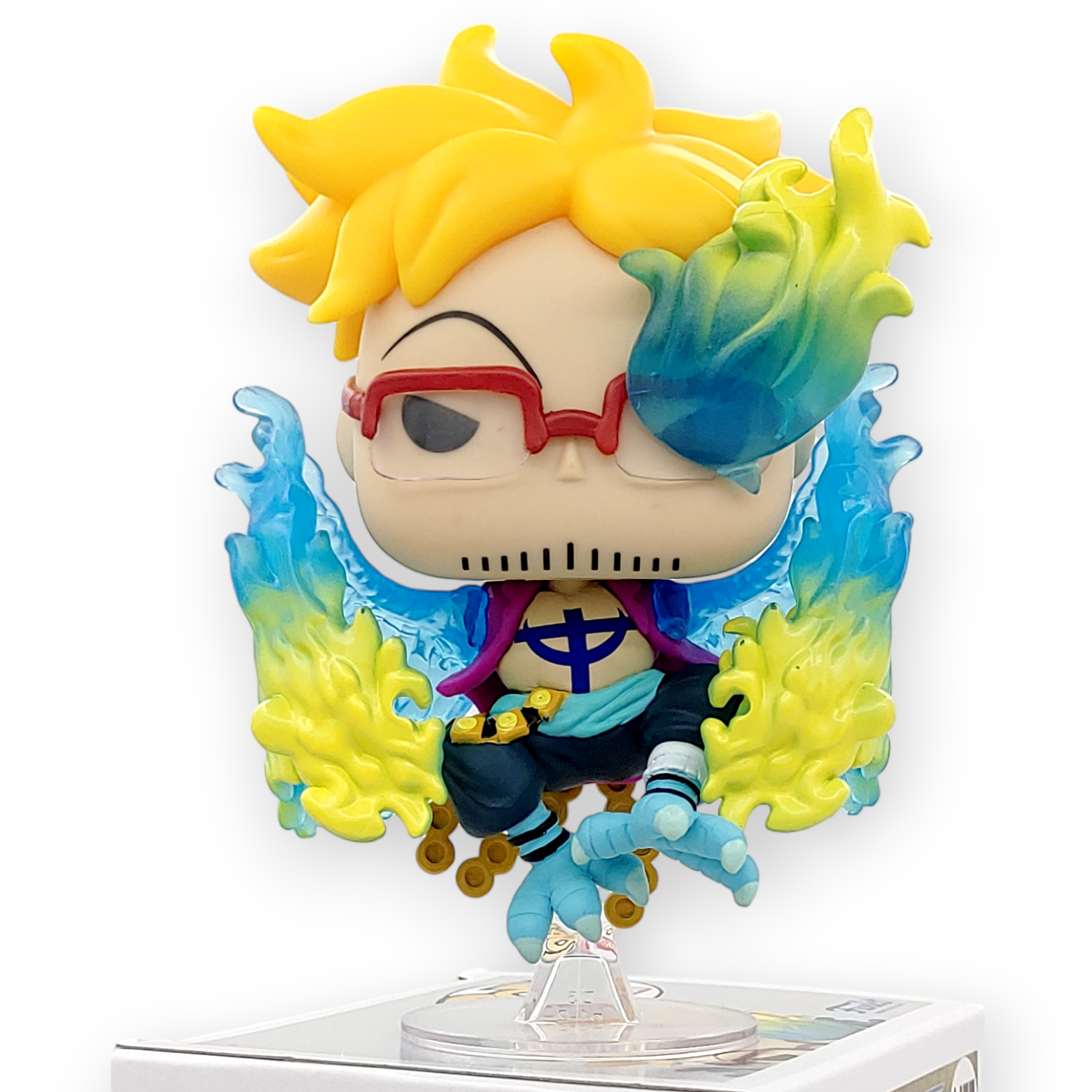One Piece Marco #1477 Figure F - مراجعة Funko Pop Protector وسعره