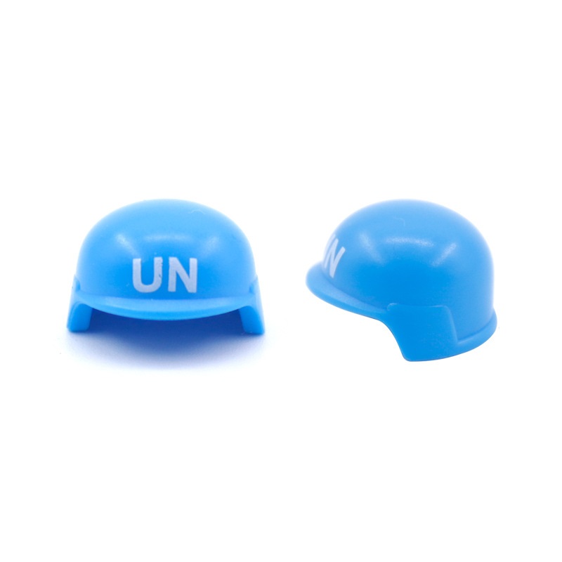 UN peacekeeping Forc Beret Bul - مراجعة Lego Minifigure Holder وسعره