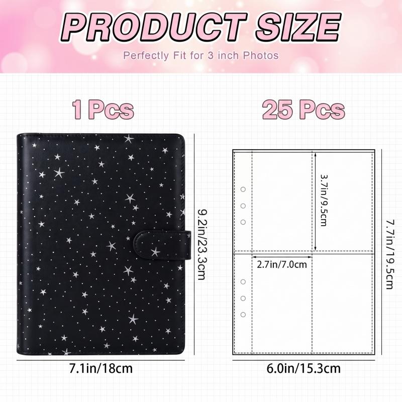 A5 6‑Ring Loose‑Leaf Photocard - مراجعة Trading Card Binder وسعره