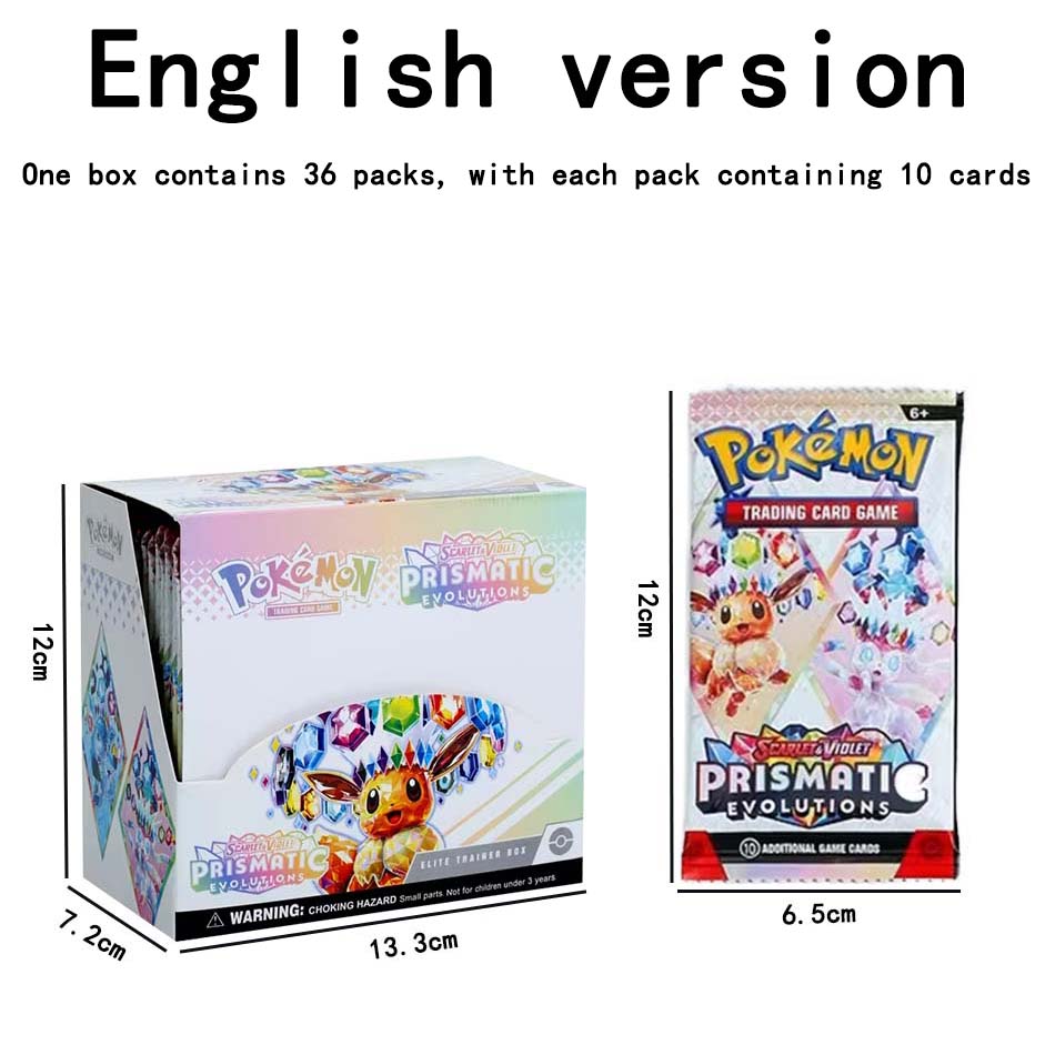 NEW Prismatic Evolutions 36bag - مراجعة Pokemon Binder Card وسعره