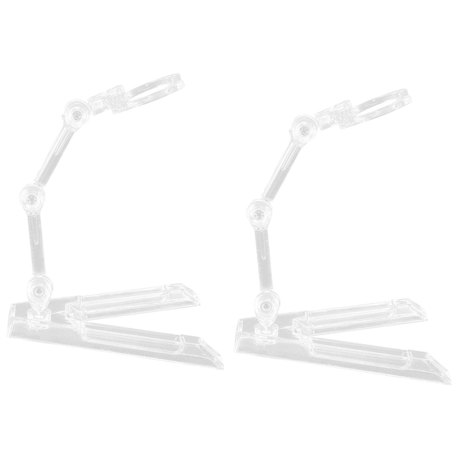 4Pcs Desktop Figure Holder Pla - مراجعة Action Figure Stand وسعره