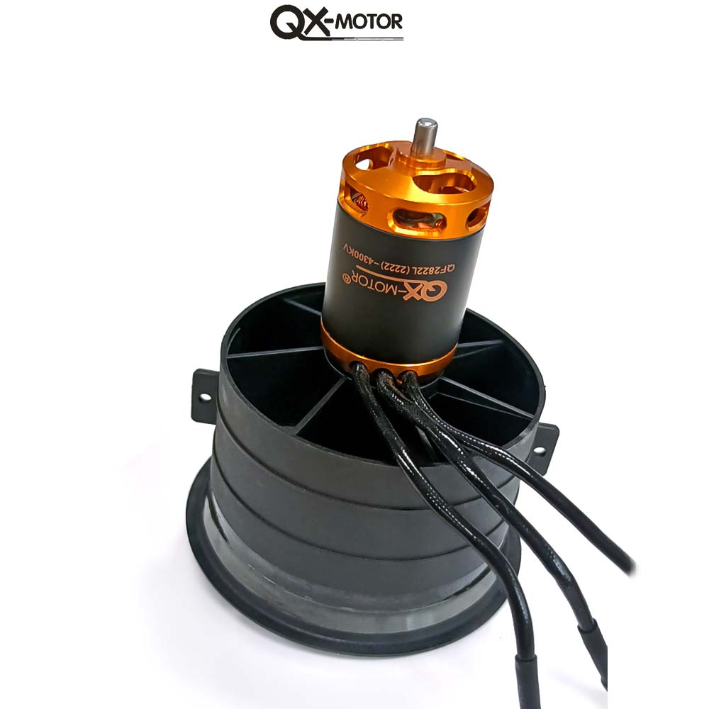 QX-Motor 64mm EDF 12Blades Duc - مراجعة Model Airplane Plastic وسعره