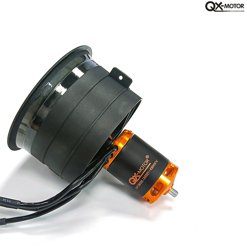 QX-Motor 64mm EDF 12Blades Duc - مراجعة Model Airplane Plastic وسعره
