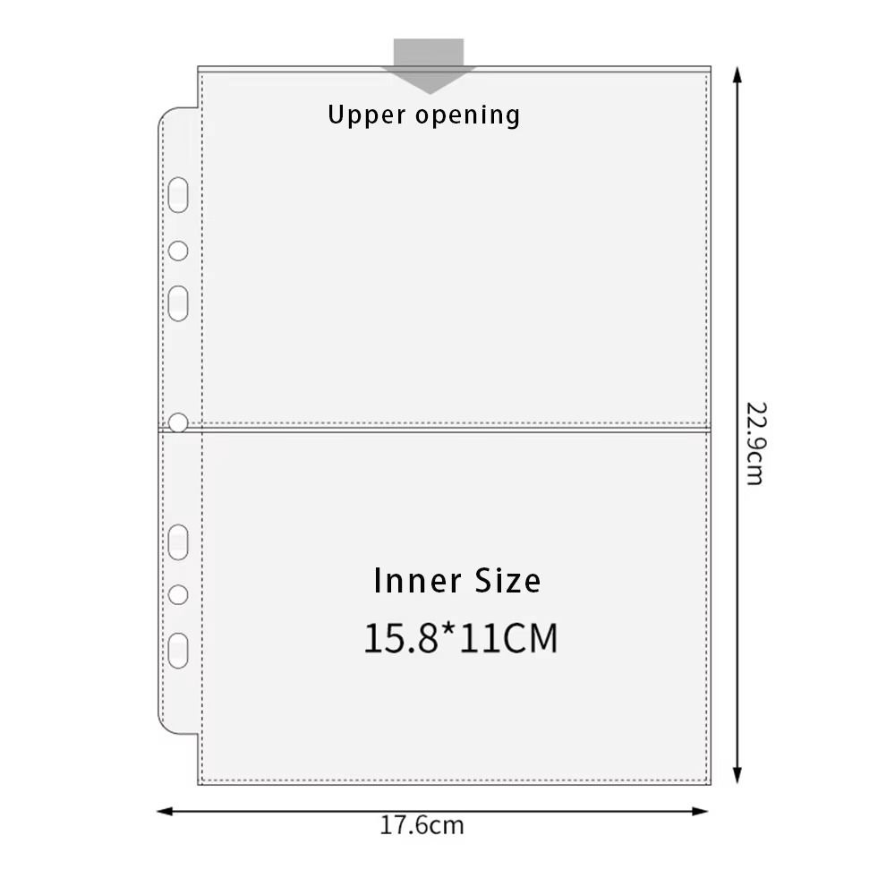 Inner Page Card Binder A5 Phot - مراجعة Card Penny Sleeve وسعره