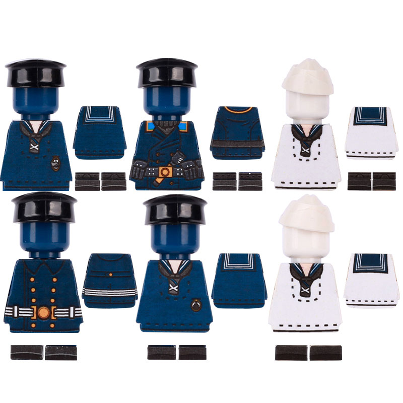 WW2 Military Soldier Printed P - مراجعة Lego Minifigure Holder وسعره