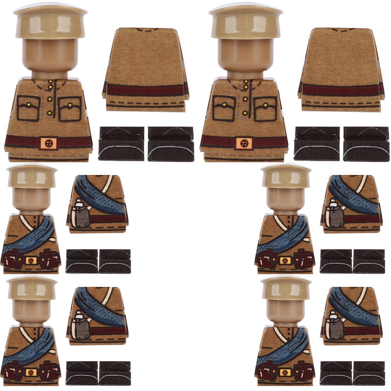 WW2 Military Soldier Printed P - مراجعة Lego Minifigure Holder وسعره