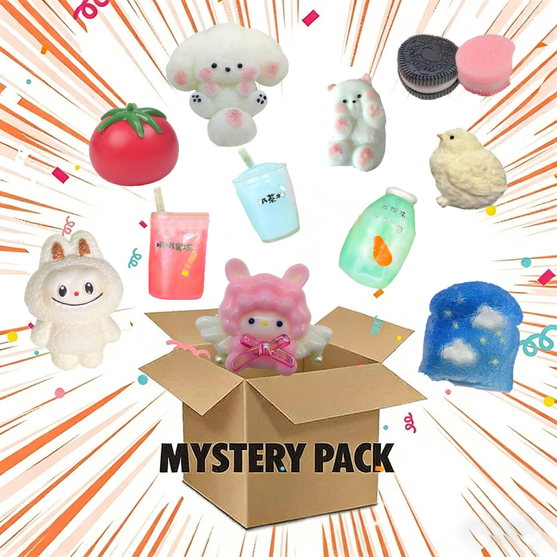 Taba Squshy Kawaii Mysterious  - مراجعة Mystery Box Blind Bag وسعره