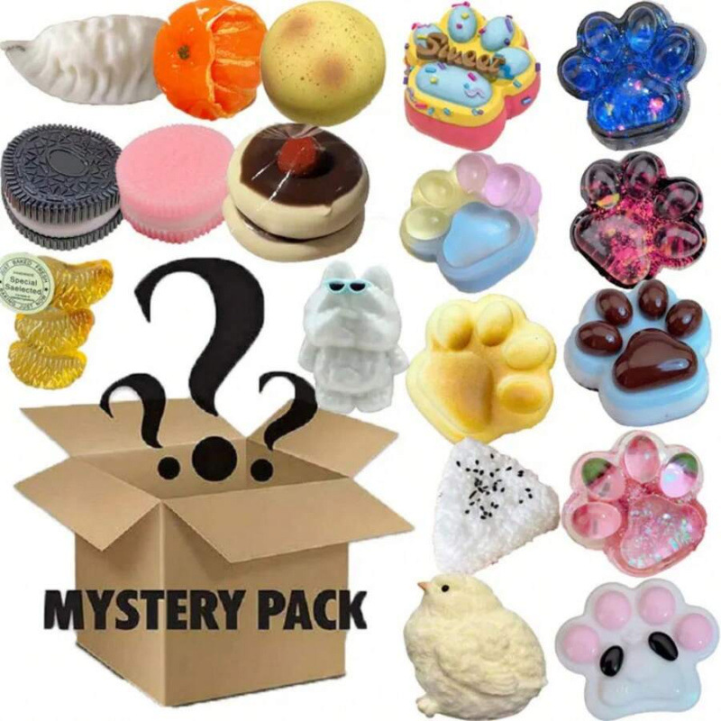 Taba Squshy Kawaii Mysterious  - مراجعة Mystery Box Blind Bag وسعره