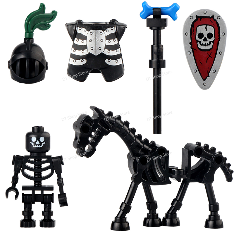 AX9815 AX9816 Medieval Knight  - مراجعة Lego Minifigure Holder وسعره
