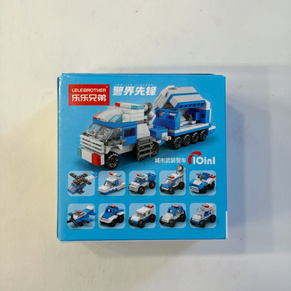 2-in-1 Police Helicopter Build - مراجعة Building Block Mini وسعره