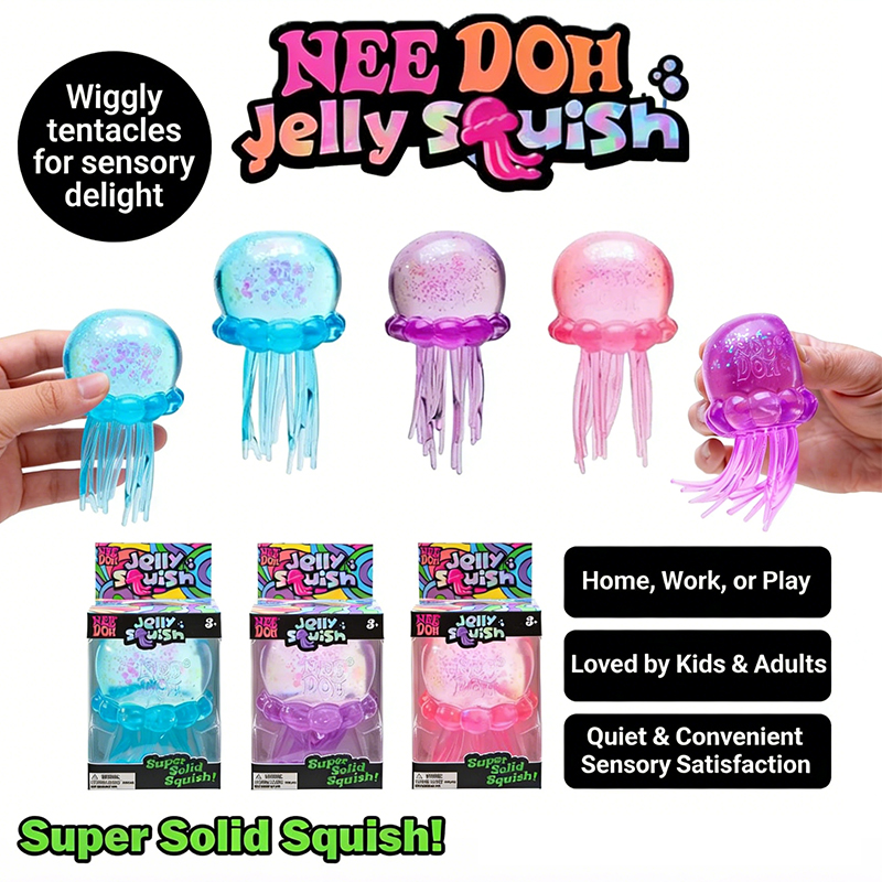 @! Jellyfish & Cube Blind Box  - مراجعة Fidget Cube Original وسعره